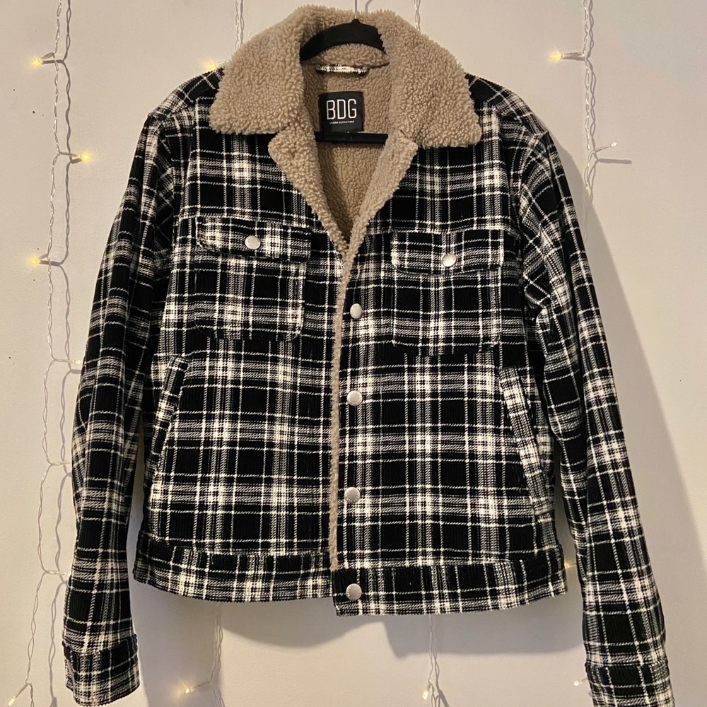 CORDAROY SHERPA JACKET